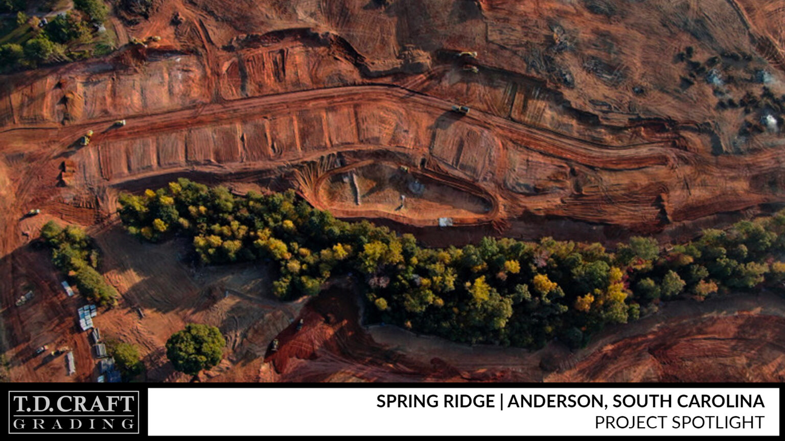 Massive Grading Project | Spring Ridge - T D Craft Grading